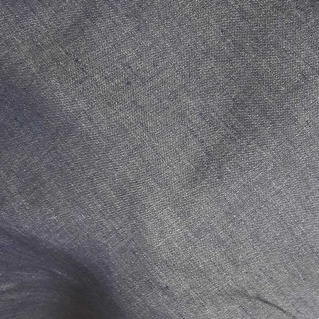 Tissu lin gris bleu - Tissu ameublement pour rideau en jean