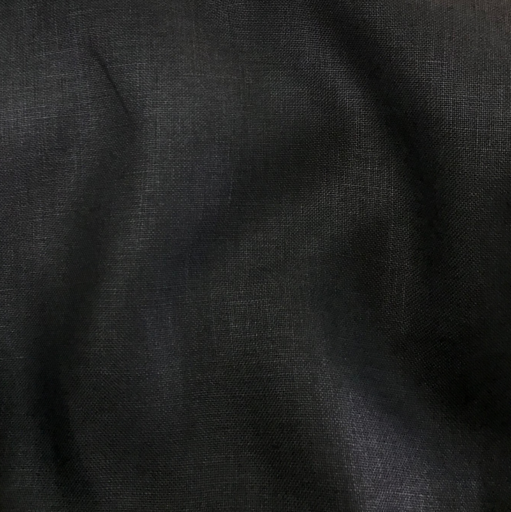 Tissu d'ameublement noir